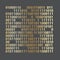 Golden binary code background