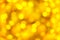 Golden blurry bokeh celebrate background