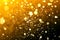 Golden bokeh background