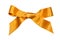 Golden bow,isolated