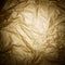 Golden brown crisped paped background