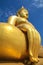 Golden Budda with blue sky