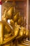 The Golden Buddha is beautiful that Buddhists worship