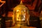 Golden buddha image statue name Luang Pho Tho at Wat Phanan Choeng