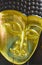 Golden buddha mask