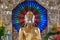 Golden Buddha on pagoda in Kuthodaw temple,Myanmar.