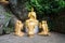 Golden Buddha at Phousi mountain