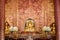 Golden Buddha Phra Buddha Sihing is located in Wat Phra Sing W