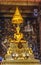 Golden Buddha Phra Ubosot Ordination Hall Wat Pho Bangkok Thailand