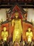 Golden Buddha standing