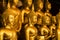 Golden buddha statue