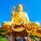 Golden Buddha statue in Dalat