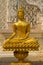 golden Buddha statue at Wat Mai Kham Wan temple, Phichit,Thailand.