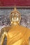 Golden Buddha statue, Wat Suthat in Bangkok, Thailand.