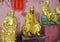 Golden Buddha statues at Ten Thousand Buddhas Monastery, Hong Kong
