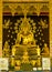 Golden Buddhism image statue