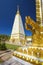 Golden buddhism pagoda