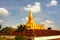 Golden Buddhist Stupa