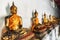 Golden Budha Statues at Wat Pho