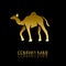 Golden camel symbol