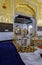 Golden Carving Inside Takht Sri Patna Sahib, where Guru Gobind Singh Ji
