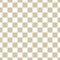 Golden checkered texture. Vector seamless pattern with curved shapes, grid