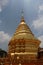 GOLDEN CHEDI AT THE DOI SUTHEP TEMPLE IN CHIANG MAI, THAILAND