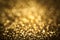 Golden Christmas Abstract Background, festive Card, gold bokeh