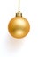 Golden Christmas Ball