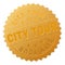 Golden CITY TOUR Badge Stamp