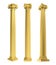 Golden Classic Columns Isolated