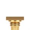 Golden Classic Greek Column Pedestal Promo Stand. 3d Rendering