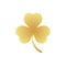 Golden clover emblem