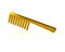 Golden comb icon