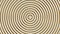 Golden concentric circles background