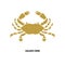 Golden crab symbol