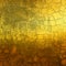 Golden cracked wall texture background