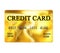 Golden credit card