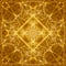 Golden Cross Mandala Mind Healing Texture Pattern Gold Print Decorative