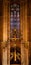 Golden Cross Stained Glass Altar Gothic Catholic Barcelona Cathedral Basilica Catalonia Spain