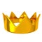 Golden crown, 3d
