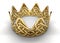 Golden Crown With Thorn Patterns