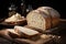 Golden Crust White Bread Loaf - Tempting Artisan Image Capturing Delicious Freshly Baked Bread