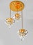 Golden crystal ceiling light ,pendant lamp,crystal chandelierï¼Œceiling lighting,pendant lighting,droplight