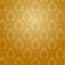 Golden damask wallpaper.