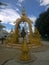 Golden decorations in Wat Rong Khun, White Temple in Chiang Rai Province, Thailand