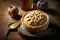 golden delicious plum mini pie with tender dough