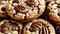 Golden Delights Pecan Cookie Bliss.AI Generated