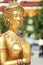 Golden demon statue sawasdee, Thailand