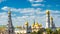 Golden domes of churches of Moscow Kremlin